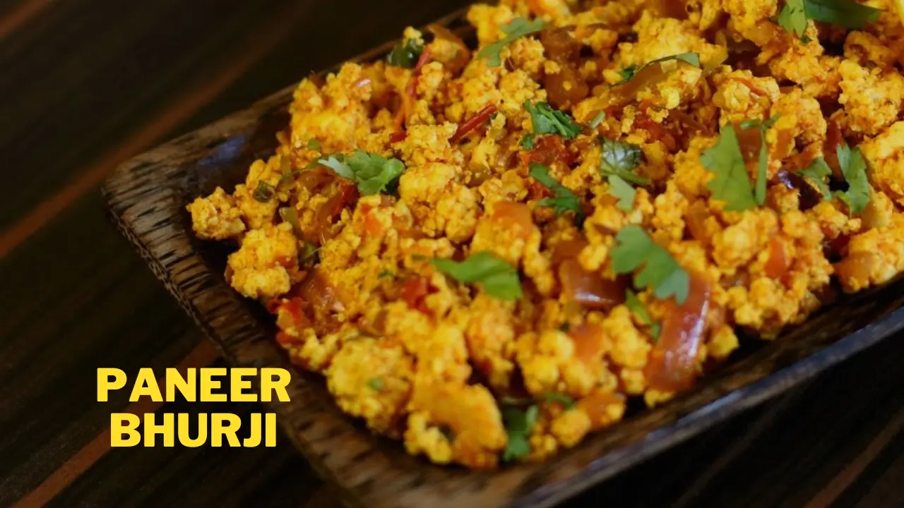 पनीर भुर्जी रेसिपी | Paneer Bhurji Dhaba Style Recipe in Hindi