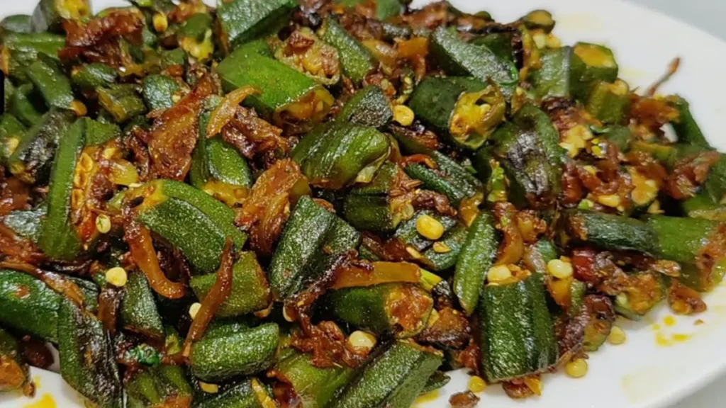 Crispy bhindi fry recipe
